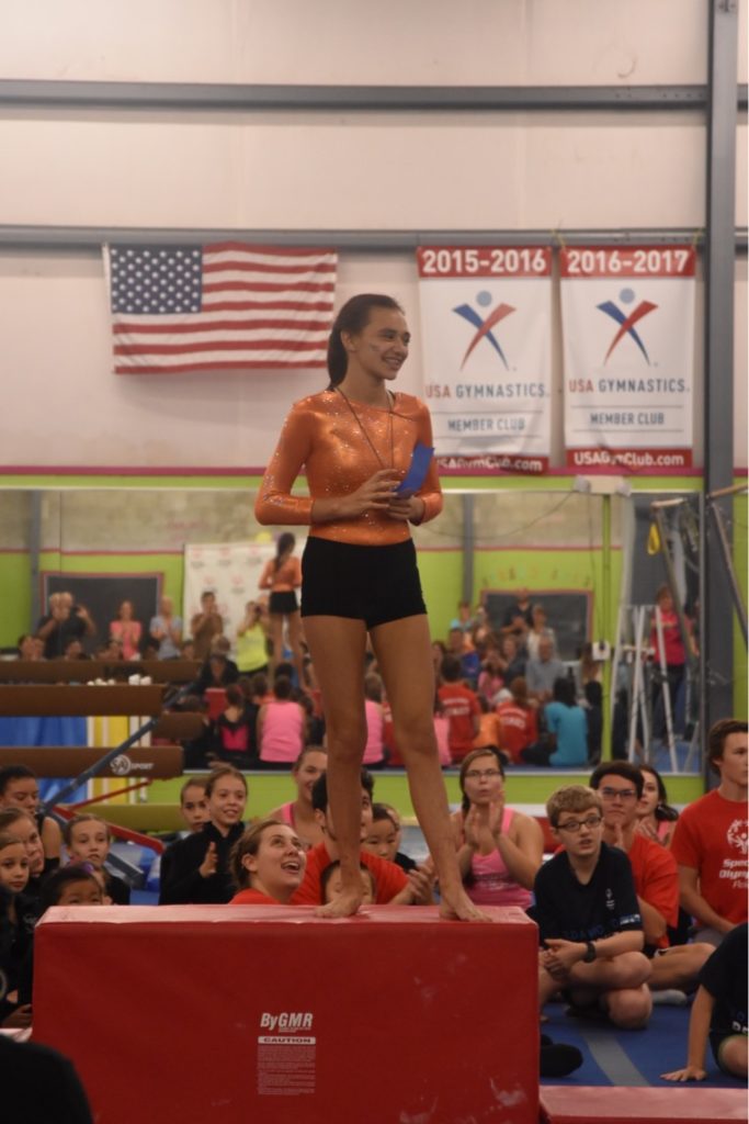 Adaptive gymnastics event