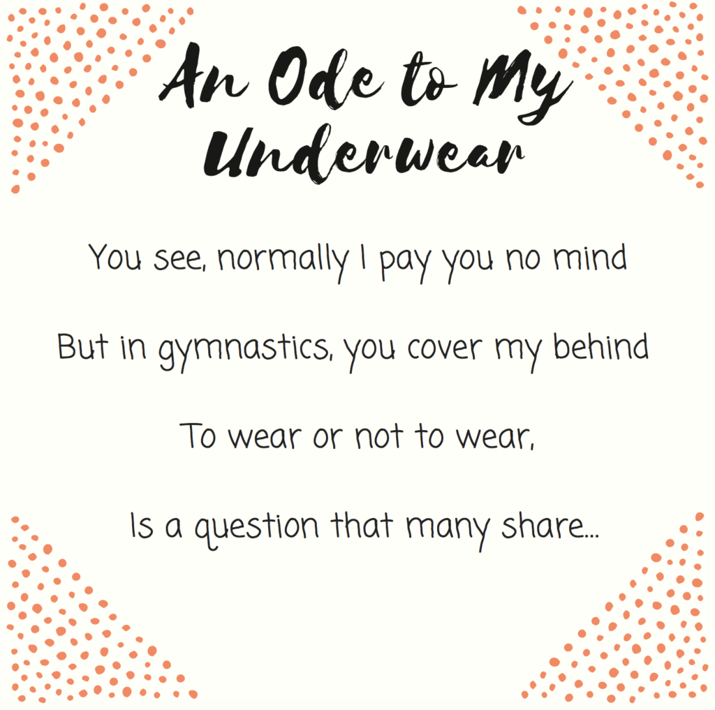 How to Keep Underwear From Showing Under a Gymnastics Leotard